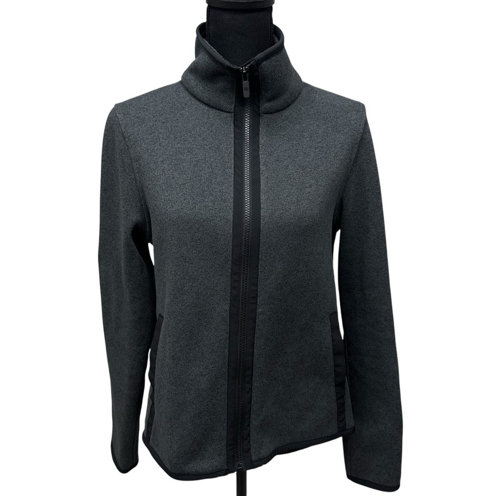 Lululemon Women's Its Fleecing Cold Pullover Heathered Black / Black Size 8